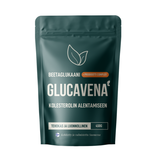 Glucavena, beetaglukaani kolesterolin alentamiseen, 450 g