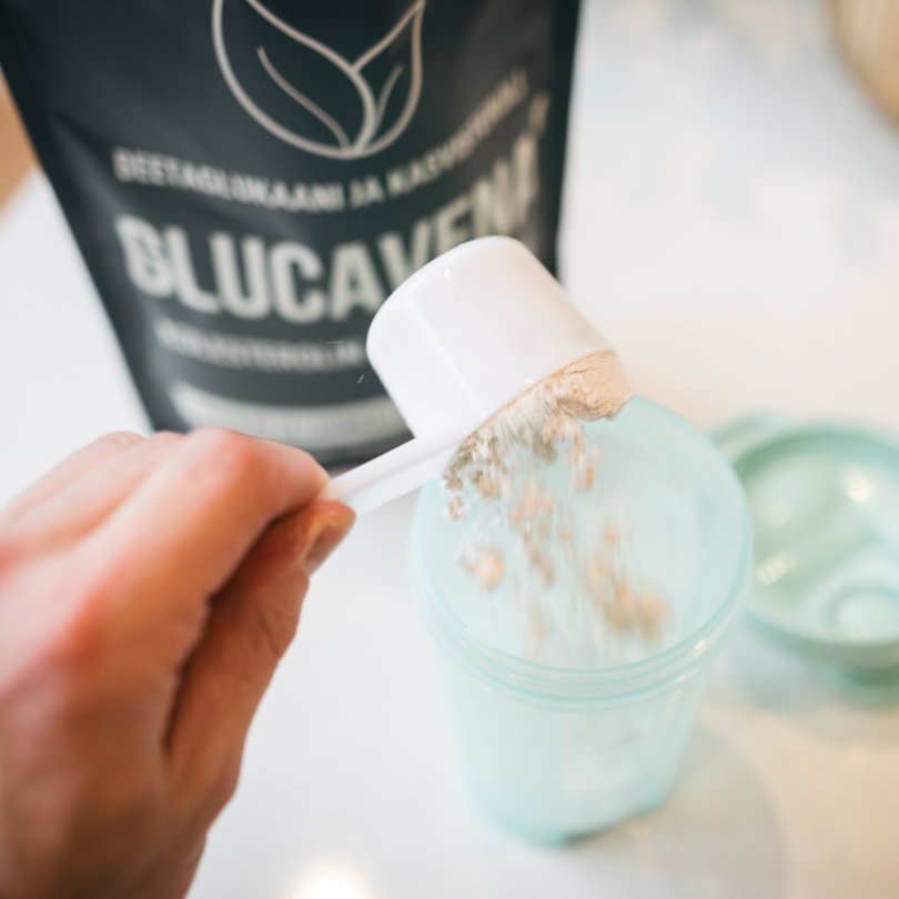 Glucavena, beetaglukaani kolesterolin alentamiseen, 450 g